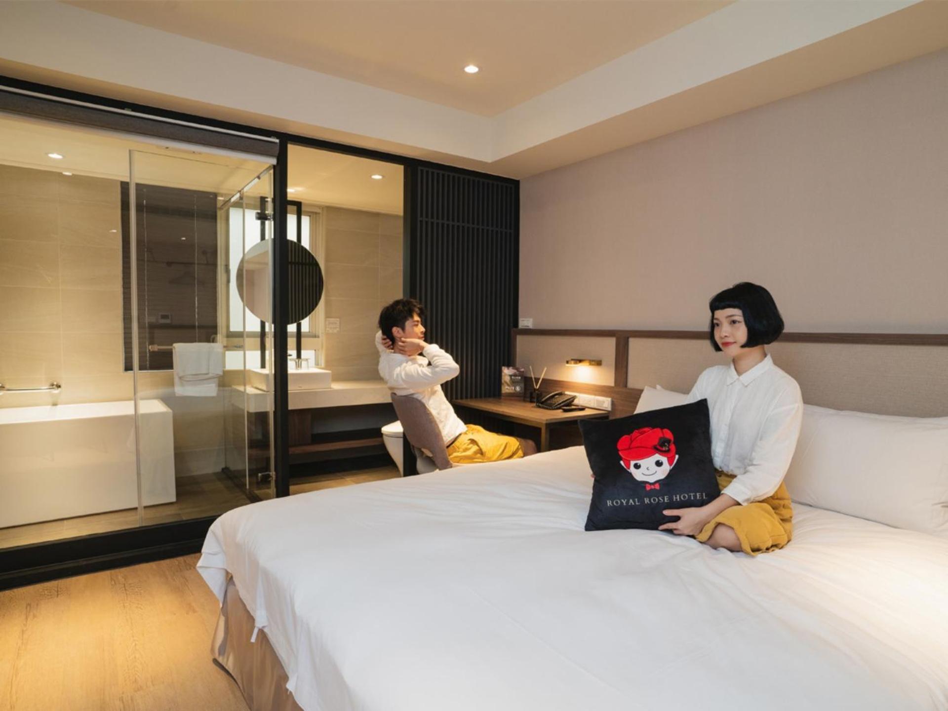Royal Rose Hotel Zhongshan Tchaj-pej Pokoj fotografie