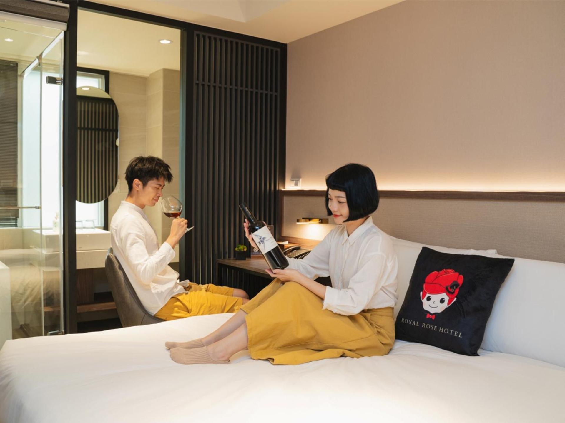 Royal Rose Hotel Zhongshan Tchaj-pej Pokoj fotografie