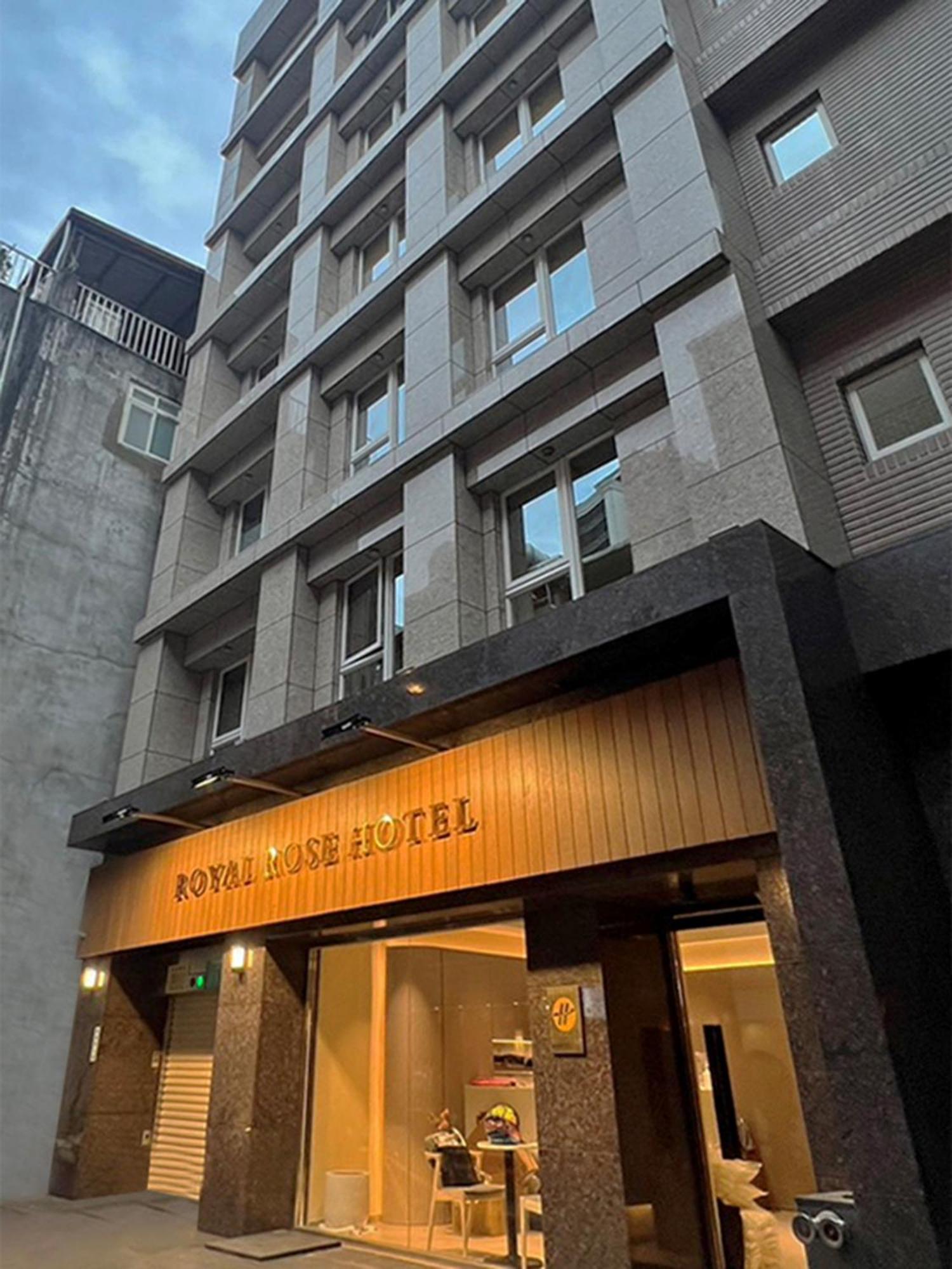 Royal Rose Hotel Zhongshan Tchaj-pej Exteriér fotografie