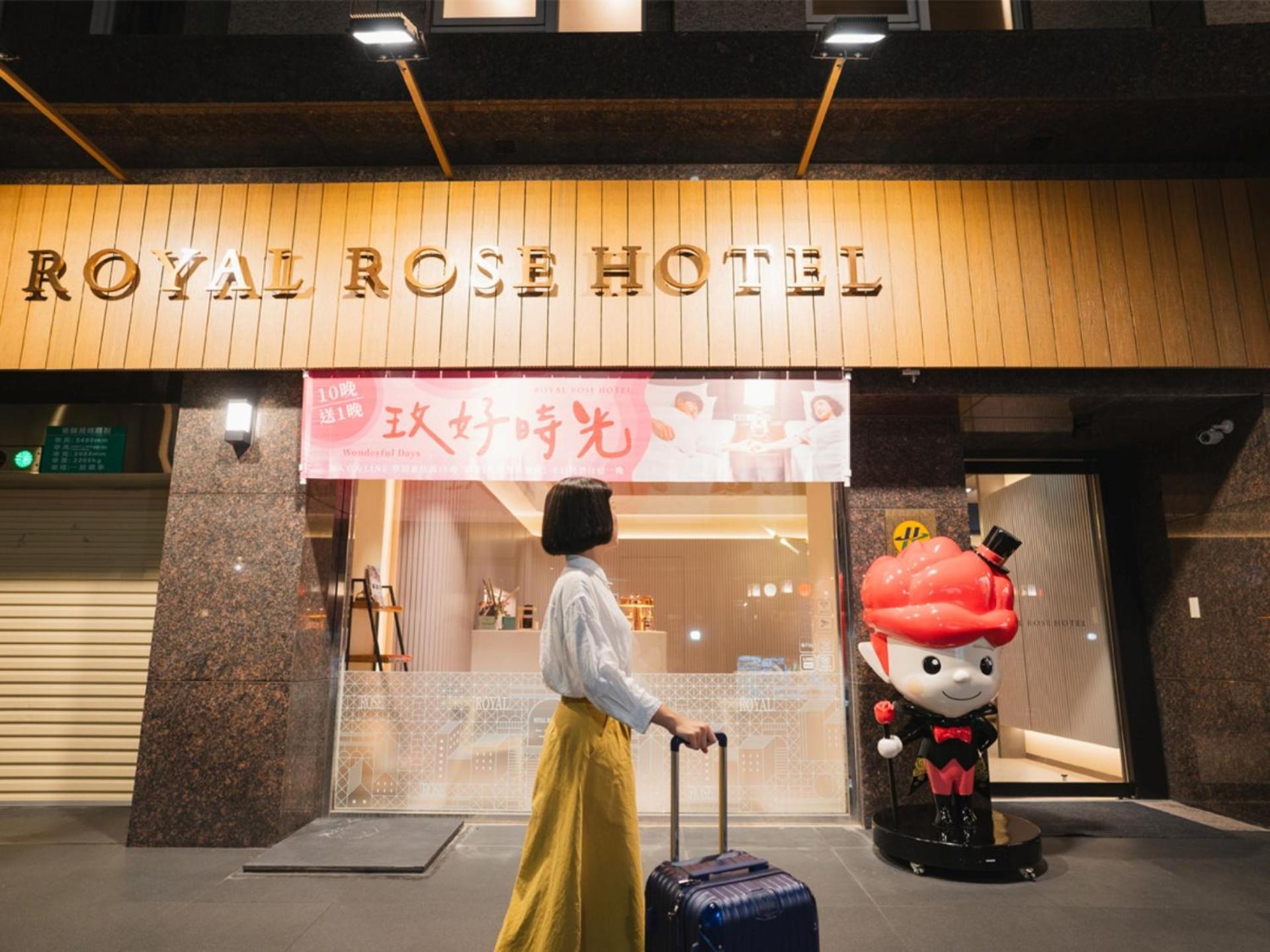Royal Rose Hotel Zhongshan Tchaj-pej Exteriér fotografie