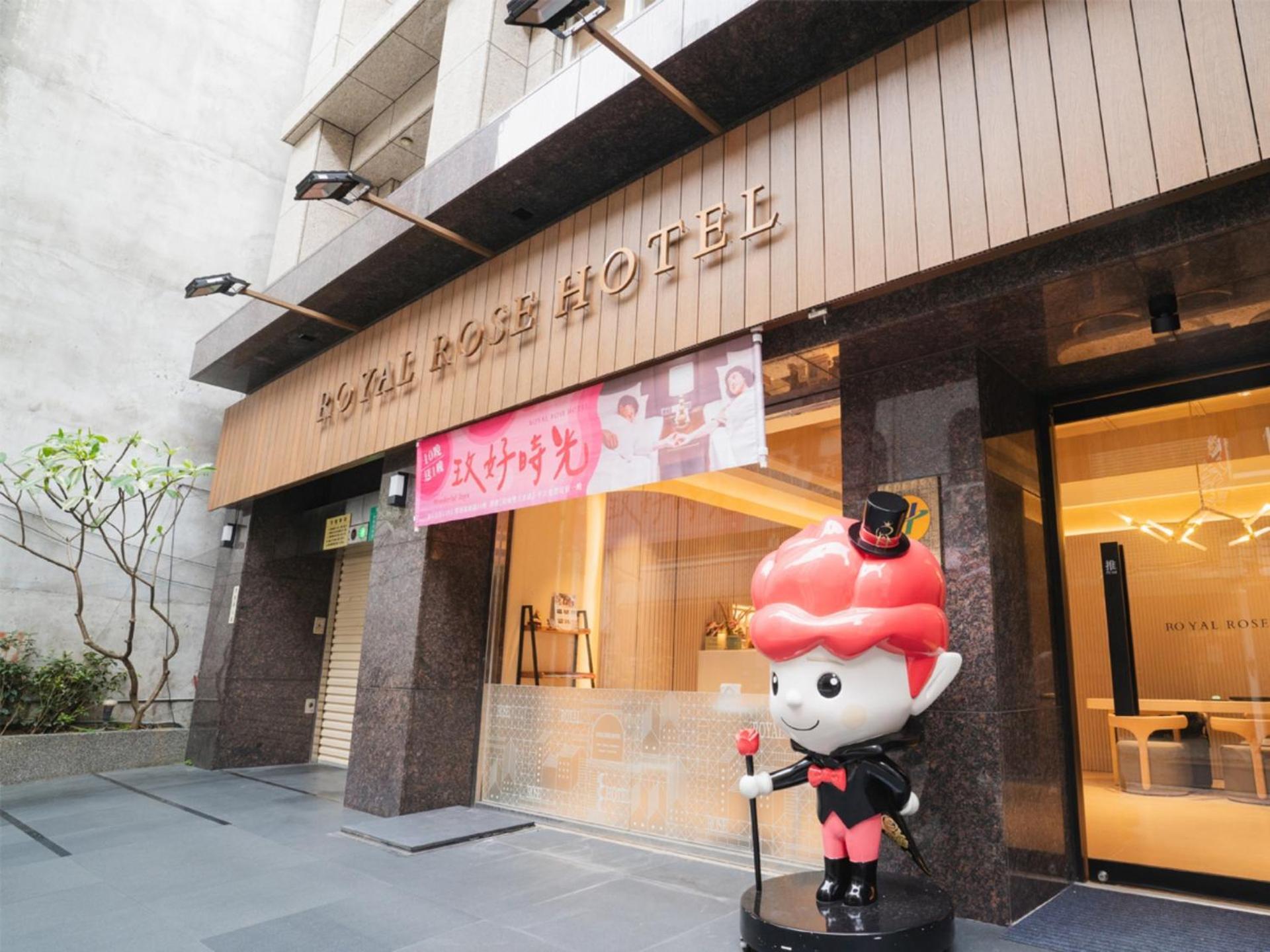 Royal Rose Hotel Zhongshan Tchaj-pej Exteriér fotografie