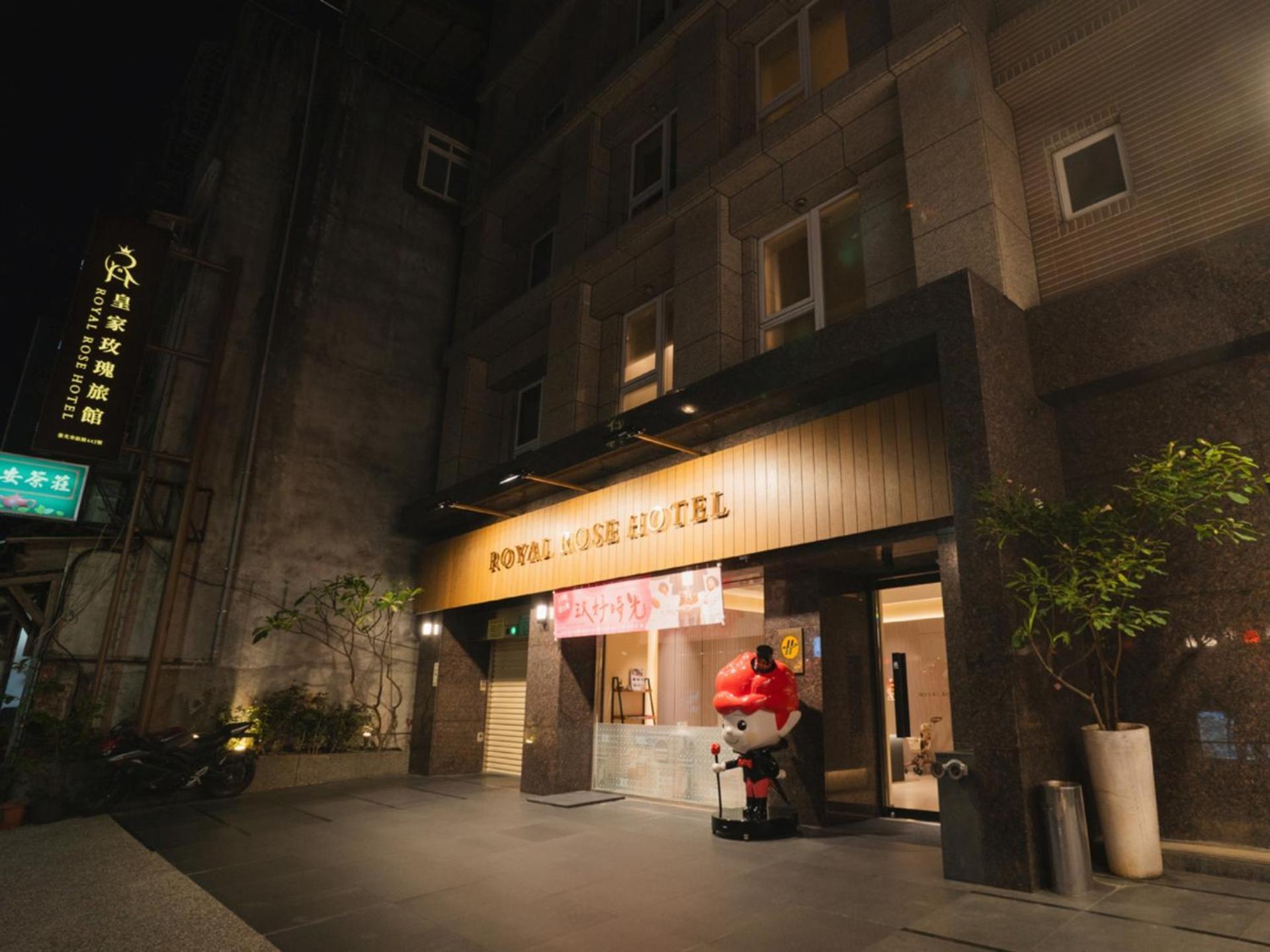 Royal Rose Hotel Zhongshan Tchaj-pej Exteriér fotografie