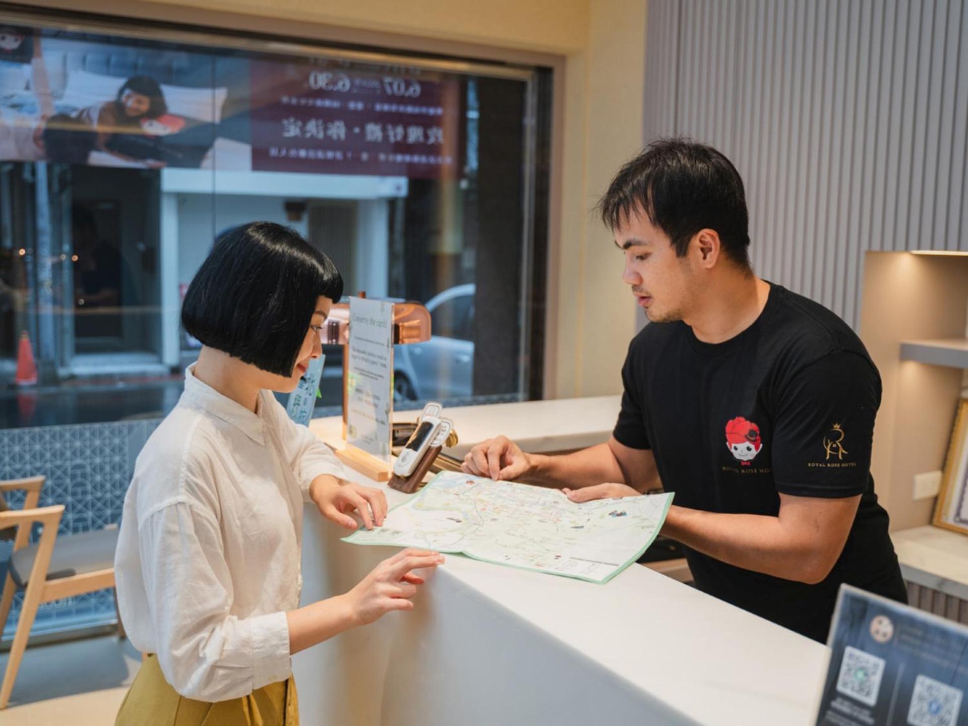 Royal Rose Hotel Zhongshan Tchaj-pej Exteriér fotografie